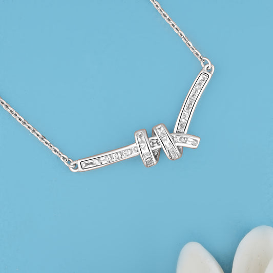 'Timeless Knot' Silver Pendant