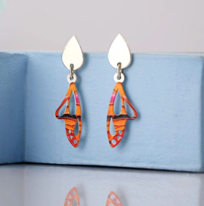 Silver Blossom Earrings