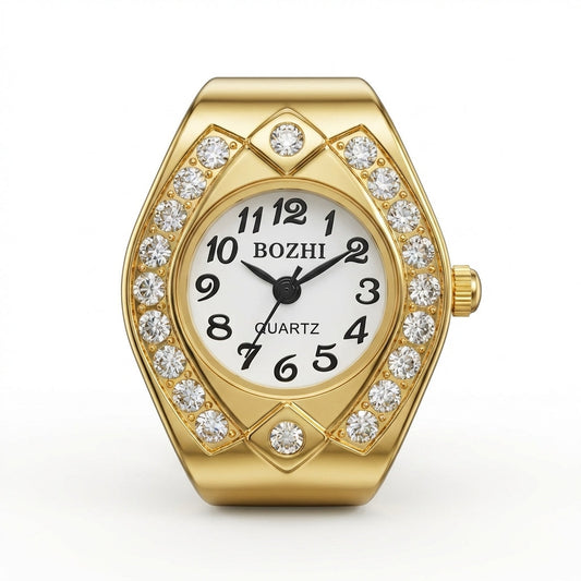Gold Nova Ring Watch Silvish