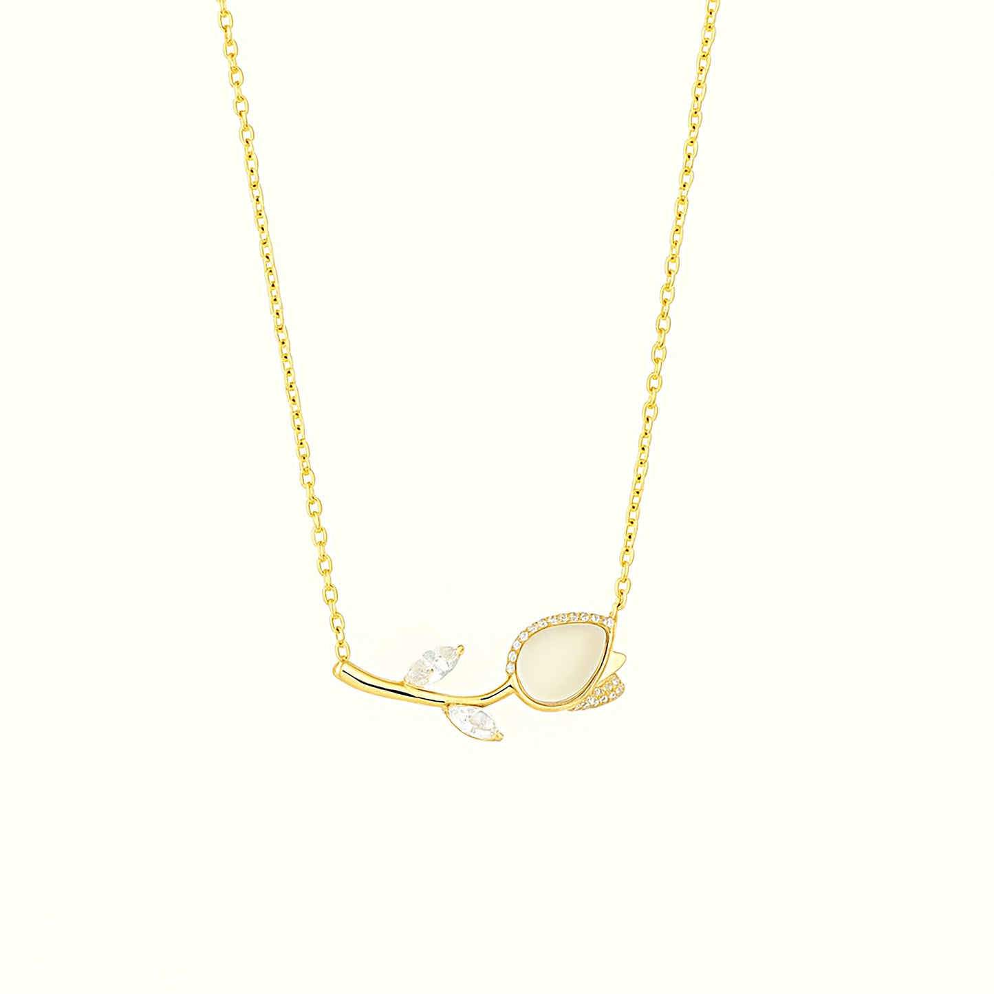 Gold Plated Spring's Promise Pendant