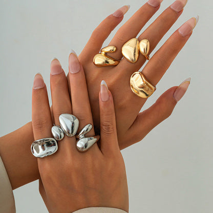 Abstract Statement Rings Set Hunan Haoyi Gift Co., Ltd.