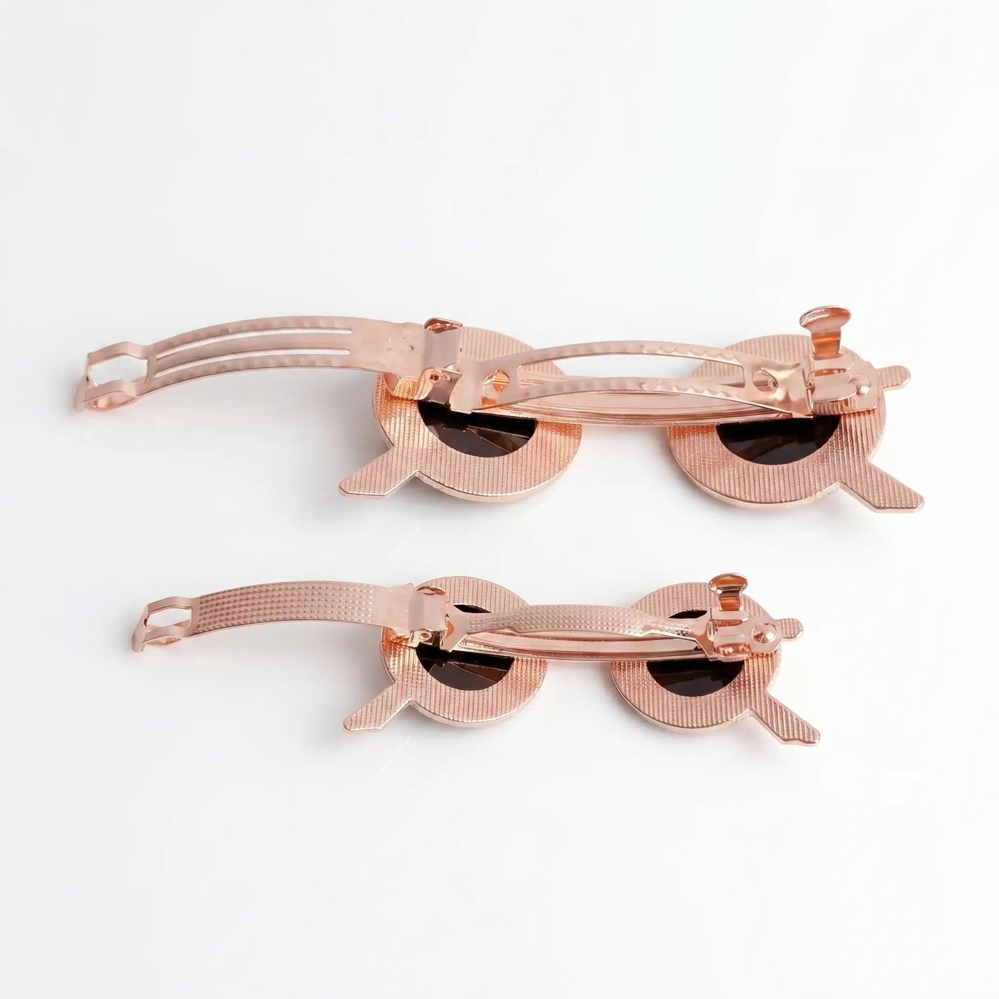 Mini Sunglasses Hair Clip Combo Of 2 [Rose Gold] Yiwu Deshang Jewelry Co., Ltd.