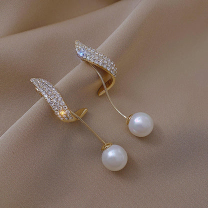 Exquisite Crystal Long Tassel Drop Earrings Yiwu Zhuchai E-Commerce Firm