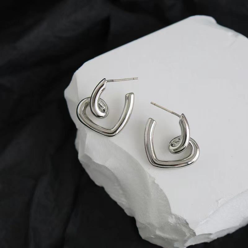 Geometric Loop Earrings Yiwu Baochai E-Commerce Firm