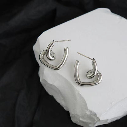 Geometric Loop Earrings Yiwu Baochai E-Commerce Firm