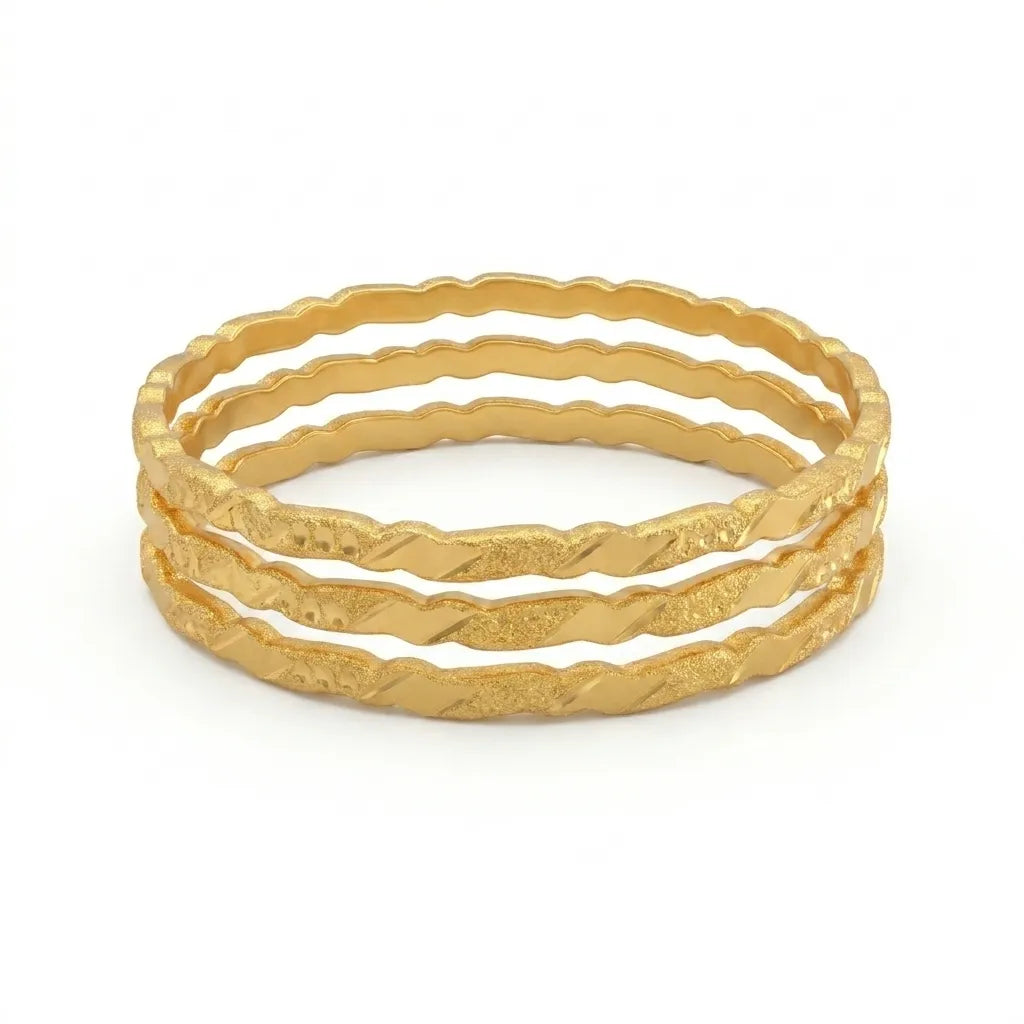 Prisha Bangles Silvish