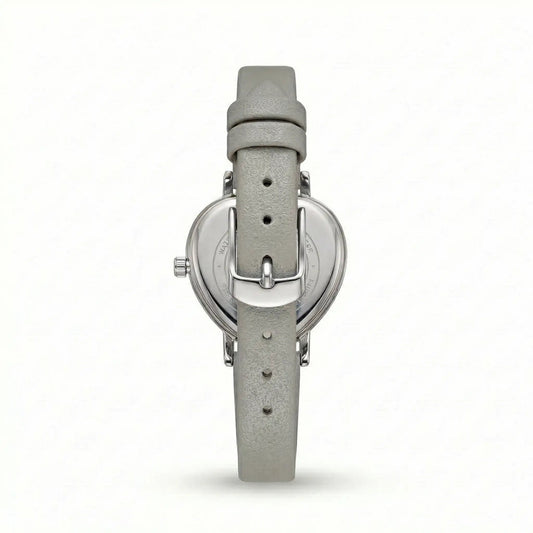 Heart Dial Women’s Wrist Watch Silvish