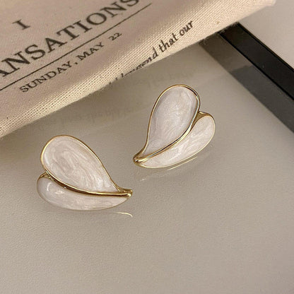 Vintage Drop Glaze Love Earrings Yiwu Zhuchai E-Commerce Firm