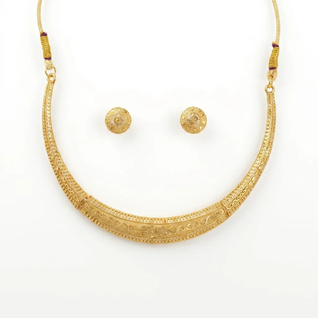 Neelam Necklace Set k jewellers