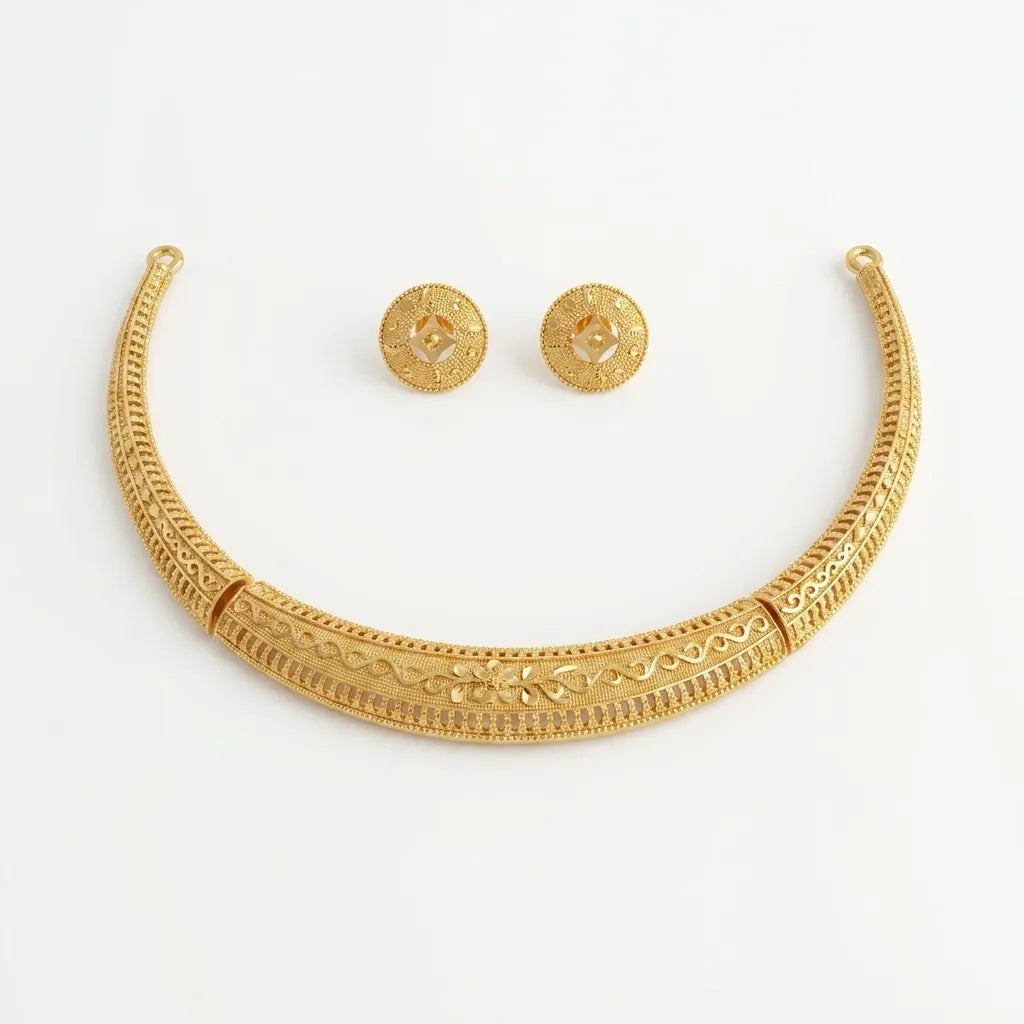 Neelam Necklace Set k jewellers