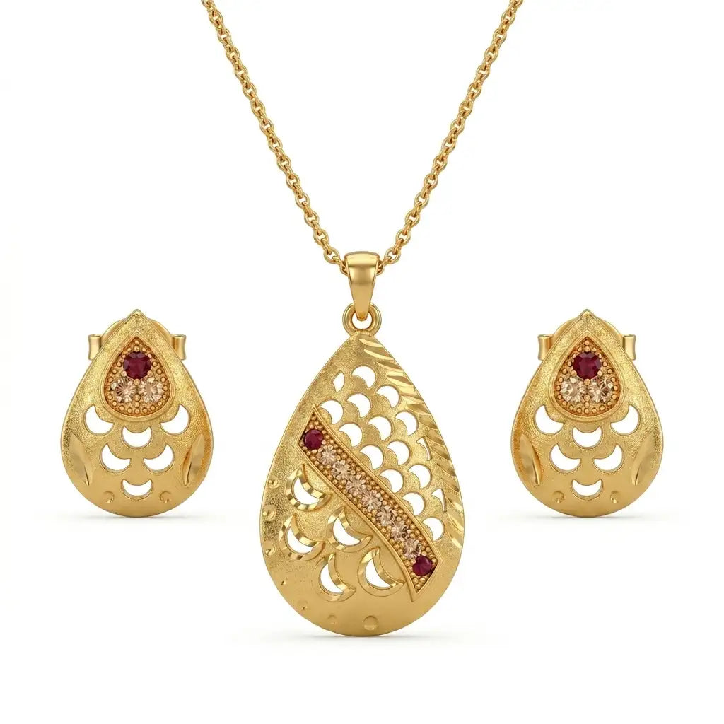 Alka Necklace Set k jewellers