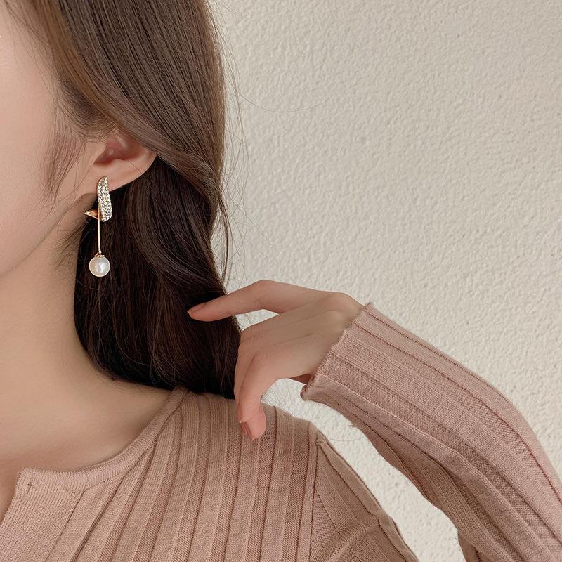 Exquisite Crystal Long Tassel Drop Earrings Yiwu Zhuchai E-Commerce Firm