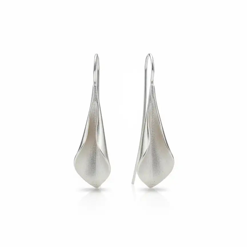 Gilded Bloom Earrings Silvish