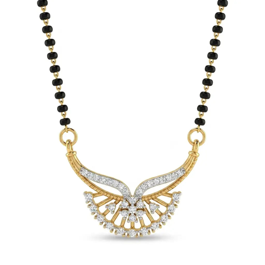 Saumya Mangalsutra sunhari jewels
