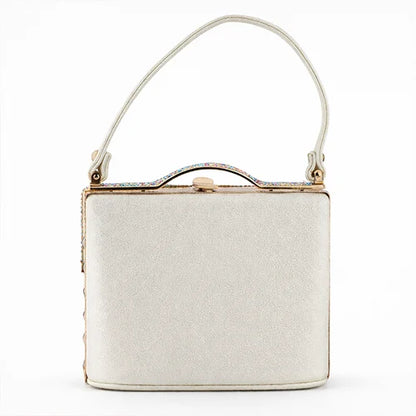 Celestia Bloom Handbag – Luxury Crystal Floral Evening Bag