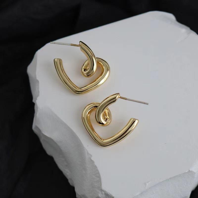 Geometric Loop Earrings Yiwu Baochai E-Commerce Firm