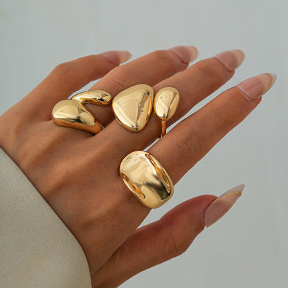 Abstract Statement Rings Set Hunan Haoyi Gift Co., Ltd.