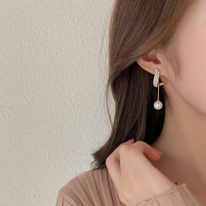 Exquisite Crystal Long Tassel Drop Earrings Yiwu Zhuchai E-Commerce Firm