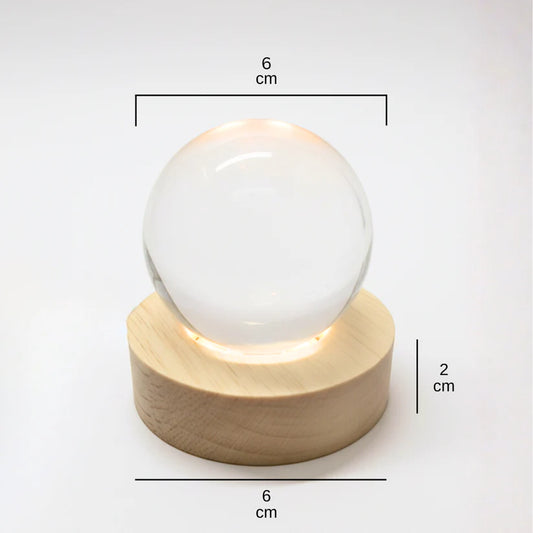 Hanuman Ji 3D Crystal LED Lamp