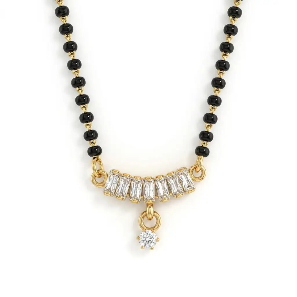 Meera Mangalsutra sunhari jewels