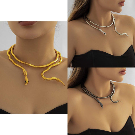 Gold Snake Chain Necklace Hunan Haoyi Gift Co., Ltd.