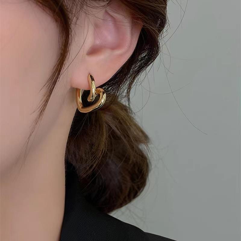 Geometric Loop Earrings Yiwu Baochai E-Commerce Firm