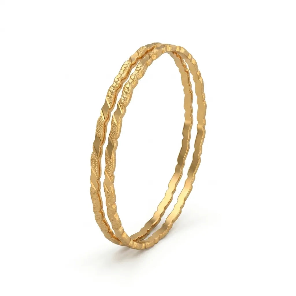 Prisha Bangles Silvish