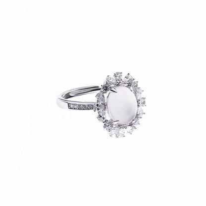 Silver Artemis Glow Ring