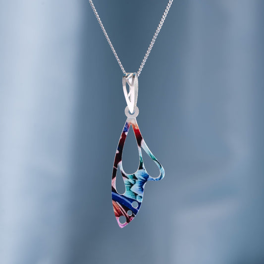 Silver Vivid Soar Pendant