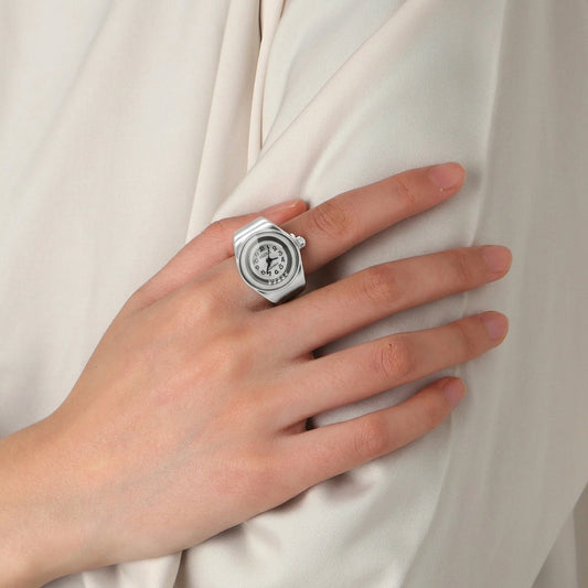 Arctic Orbit Ring Watch Silvish