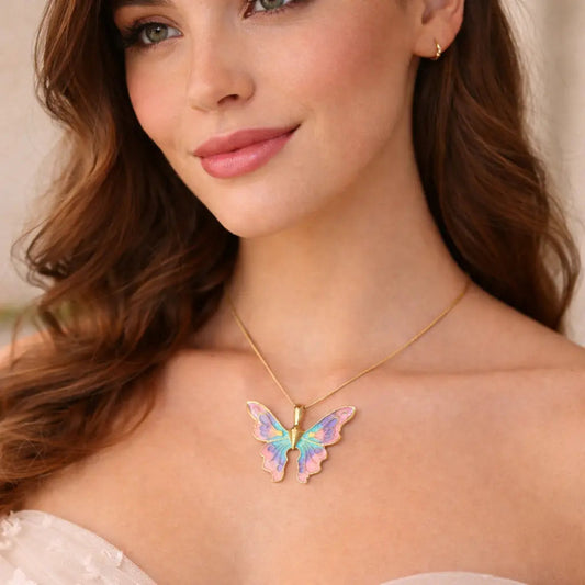Dreamy Princess Butterfly Necklace Dezhou Yarno Trading Co., Ltd.