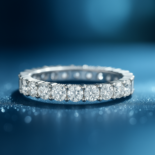 Silver Eternity Band
