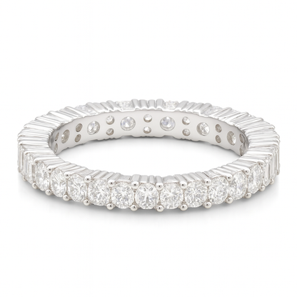 Silver Eternity Band