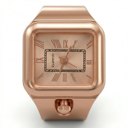 Chrome Pop Ring Watch Silvish
