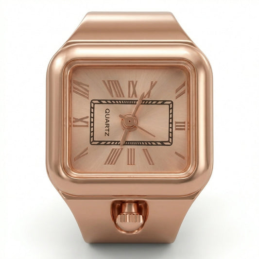 Chrome Pop Ring Watch Silvish