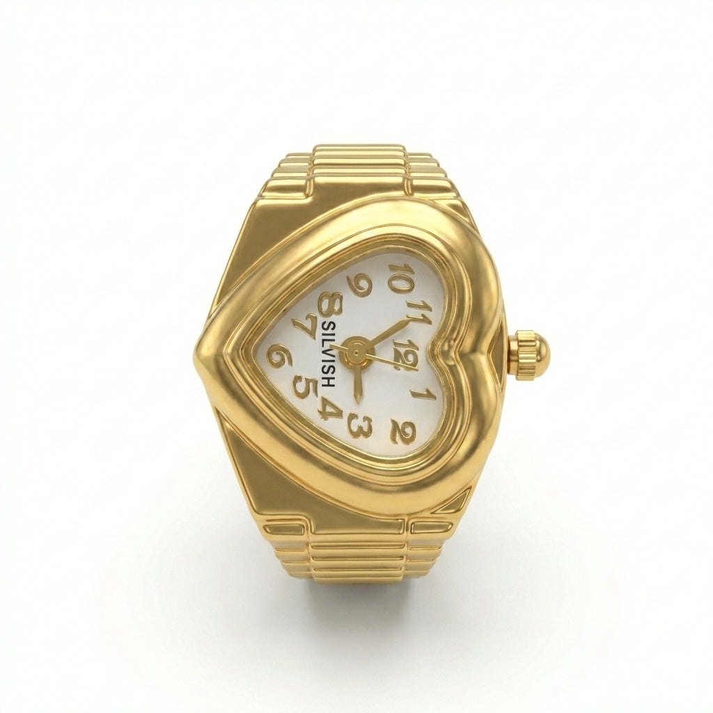 Cupid Ring Watch Silvish