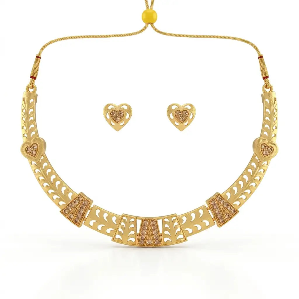 Naisha Necklace Set k jewellers