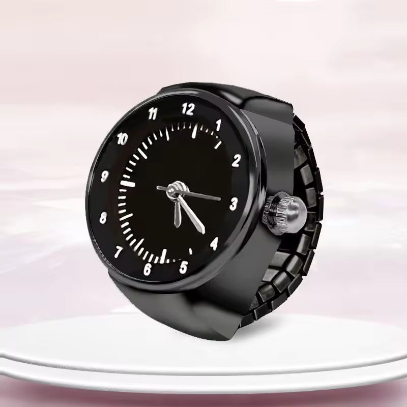 Lunar Glow Ring Watch Silvish