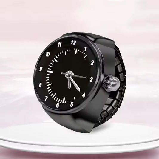 Lunar Glow Ring Watch Silvish