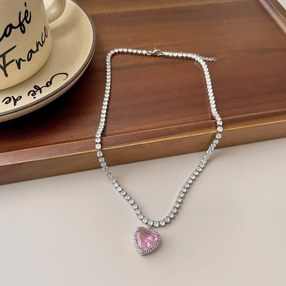 Crystal Heart Necklace