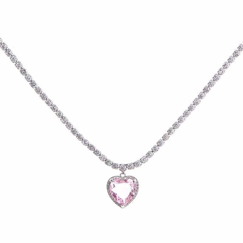 Crystal Heart Necklace