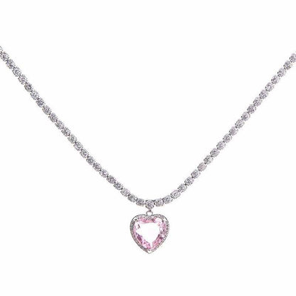 Crystal Heart Necklace