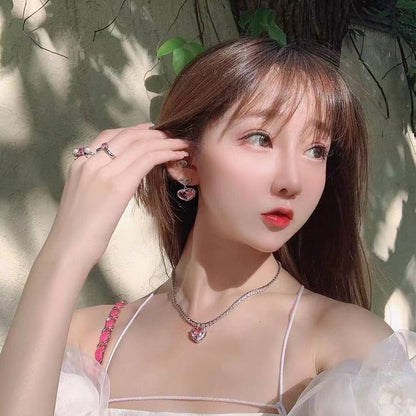 Crystal Heart Necklace