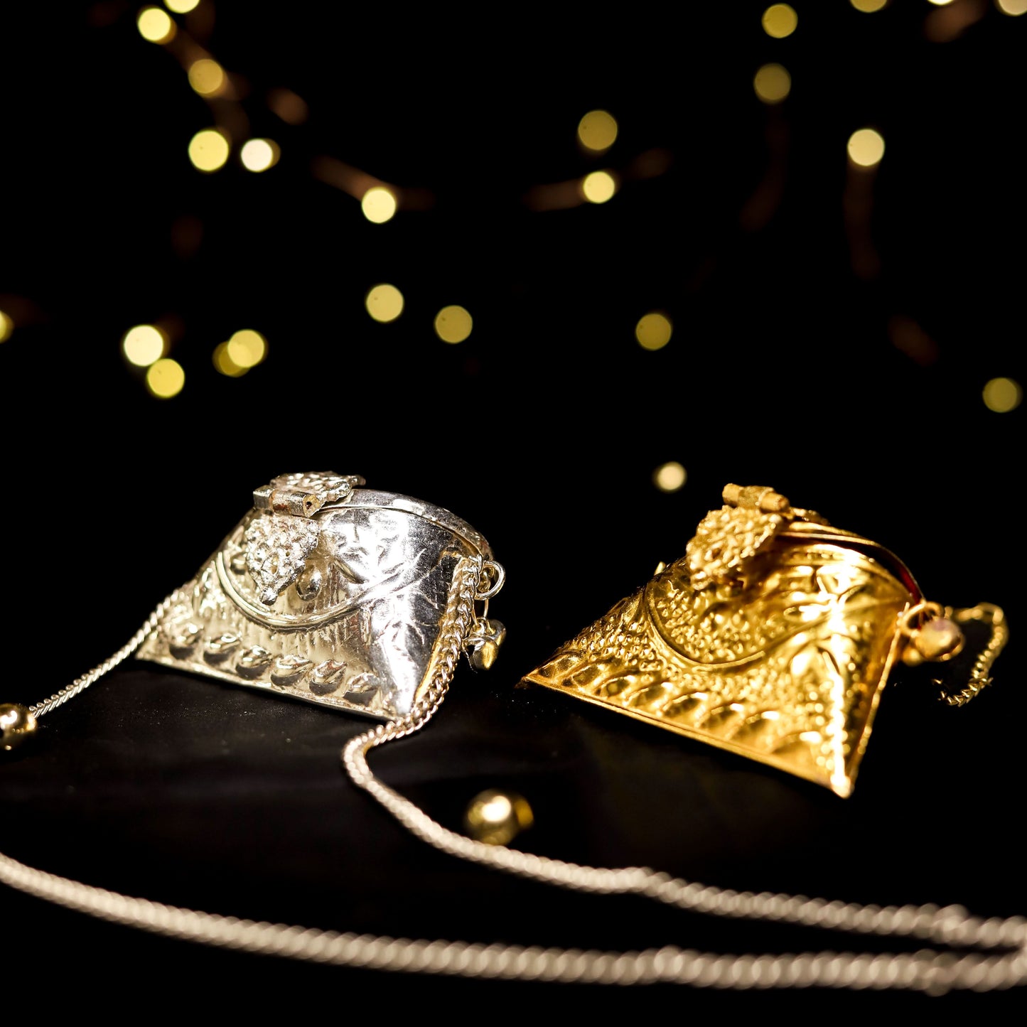 Metallic Mini Gift Bag Silvish