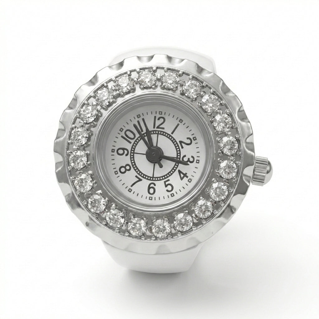 Frost Pop Ring Watch Silvish