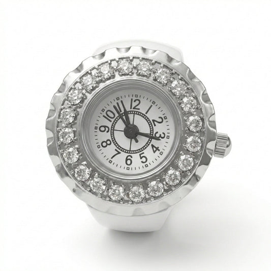 Frost Pop Ring Watch Silvish