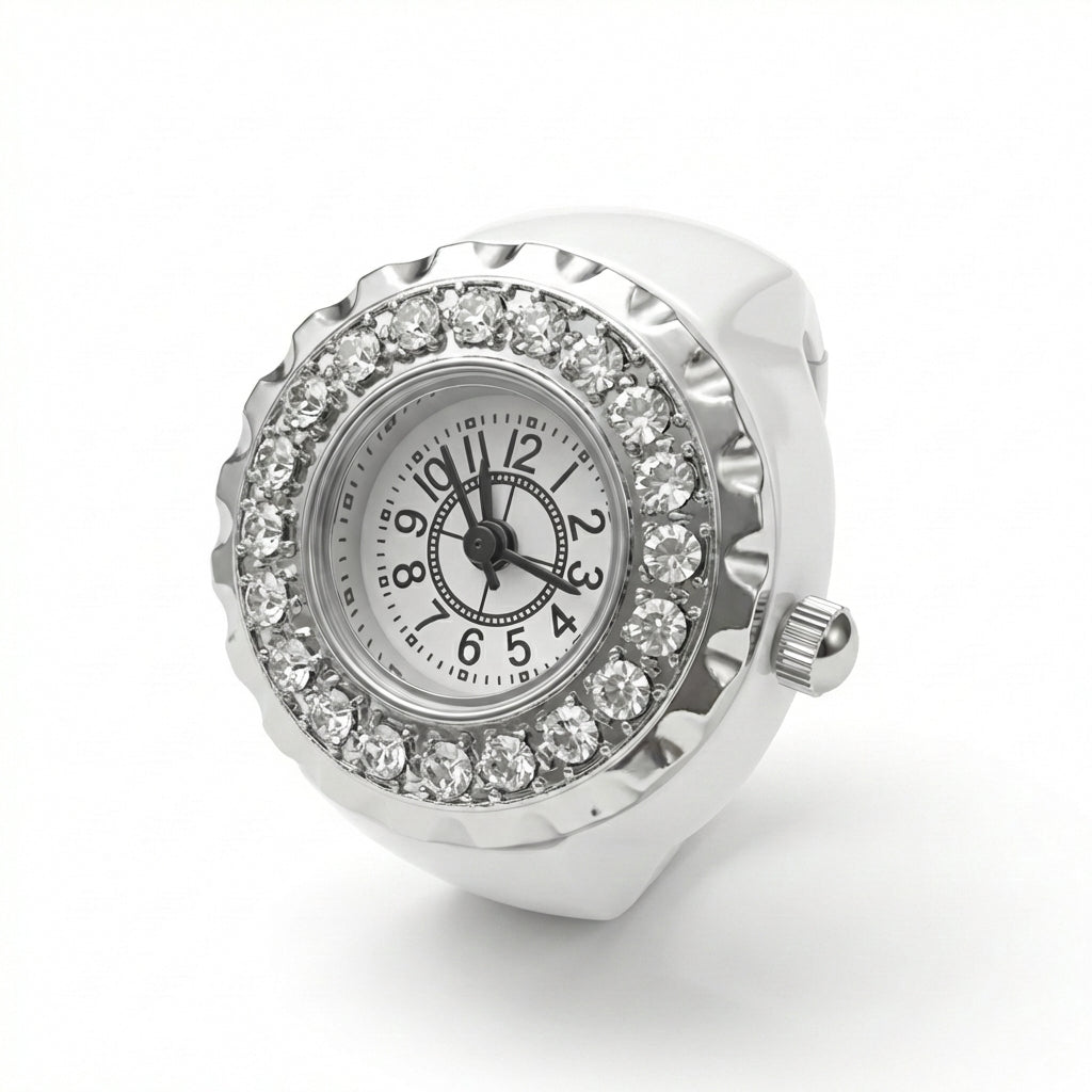 Frost Pop Ring Watch Silvish