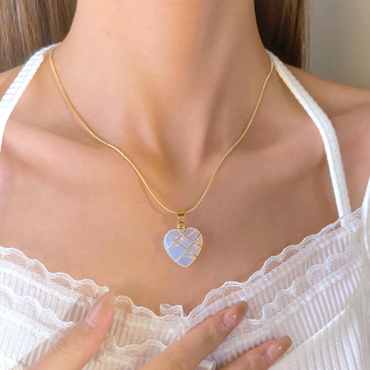 Enchanted Princess Heart Necklace for Women Yiwu Welwish Jewelry Co., Ltd