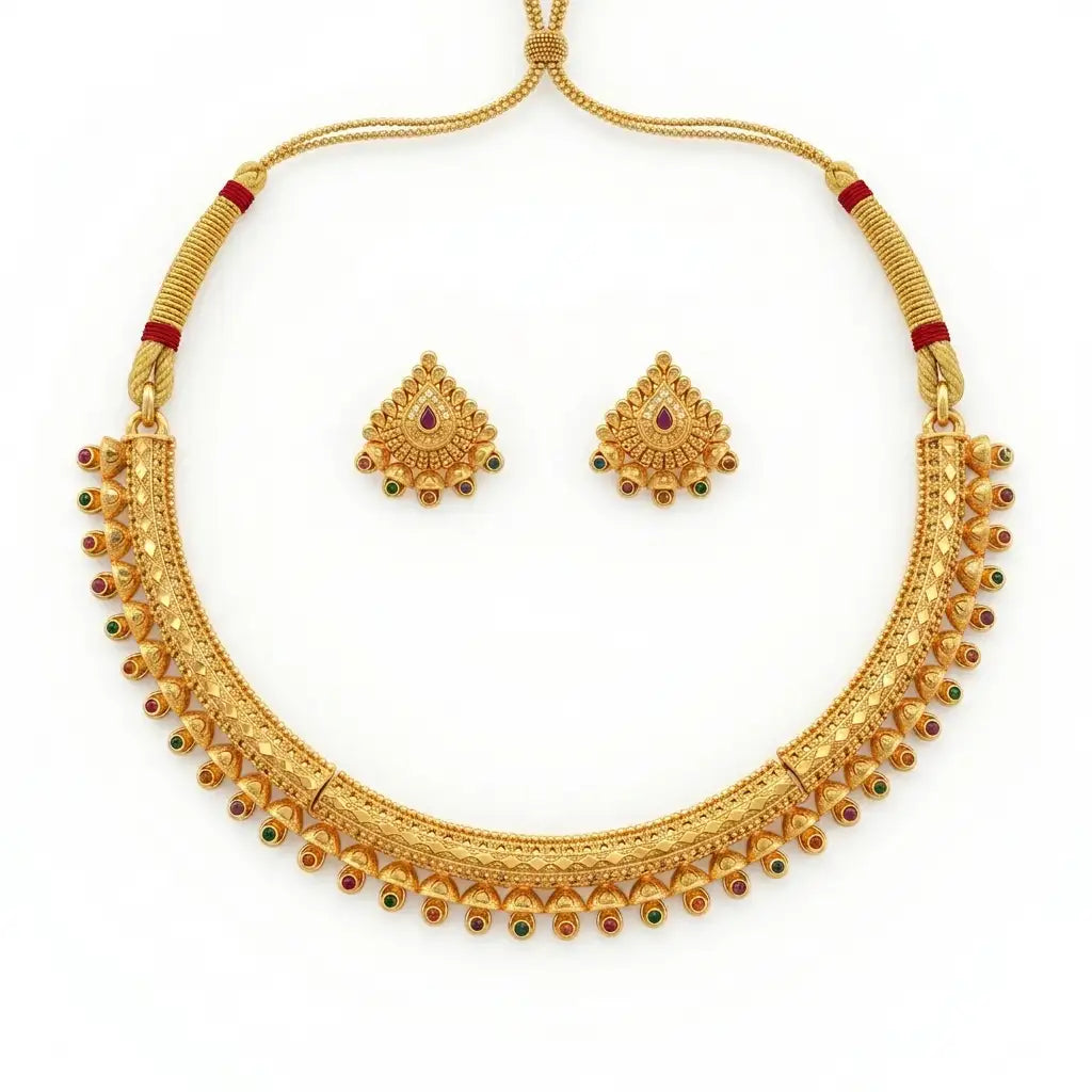 Rajkumari Necklace Set k jewellers