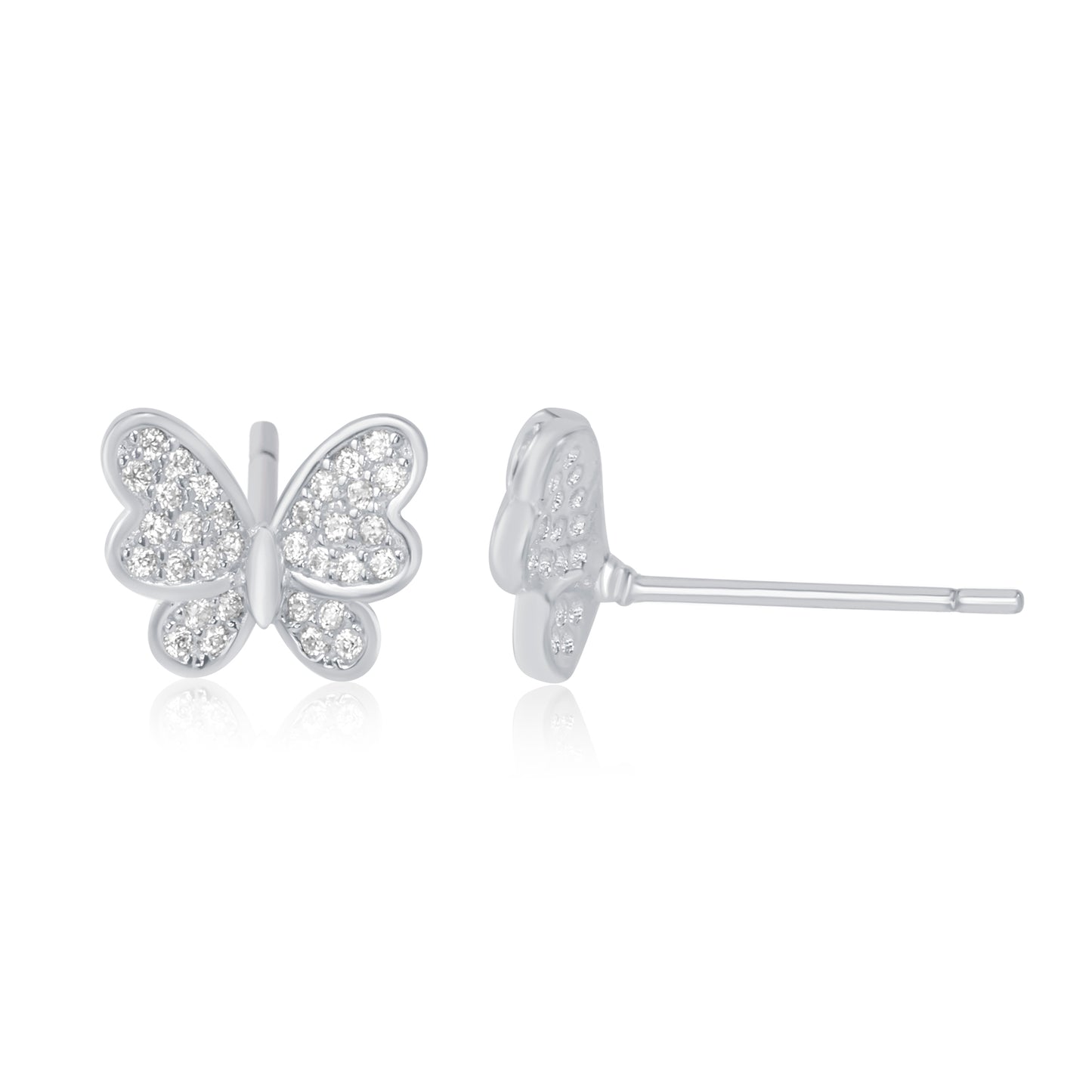 "Butterfly" Silver Earrings